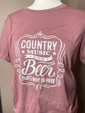 Country Music and Beer