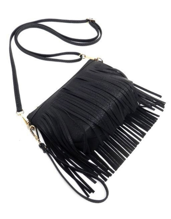 Western Fringe Crossbody